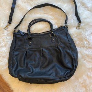 Black Leather Purse